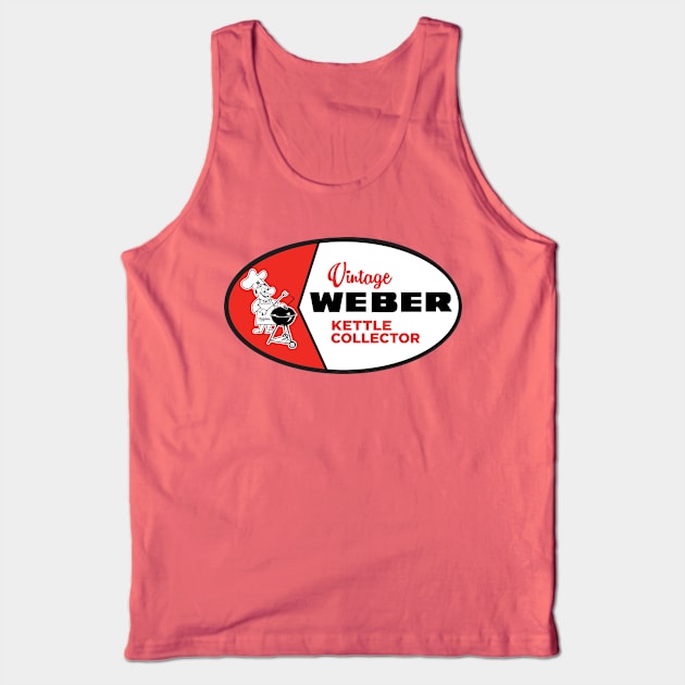 Weber Kettle Collector Hunters Pink Tank Top by zavod44